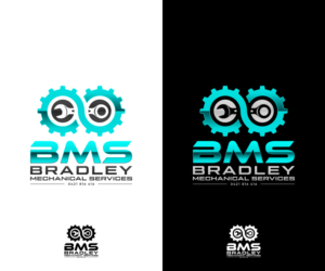 BMS / Bradley Mechanical Services / 0421 816 416 / Service without compromise | Logo Design by rdlsantos