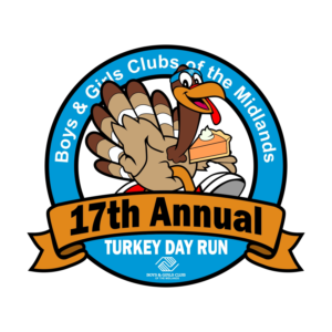 Boys & Girls Clubs of the Midlands 17th Annual Turkey Day Run | Logo-Design von Asmaulhusna