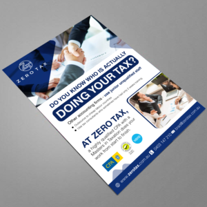 Accounting business needs a great flyer | Flyer Design by TuktukiShree