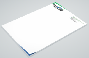 Flo4Law Header | Letterhead Design by Petter Goms