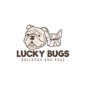 lucky bugs - bulldogs and pugs | Logo-Design von delegacydesign