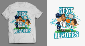 The Next Leaders (Kids Are The next Leaders) | T-shirt Design by SAI DESIGNS