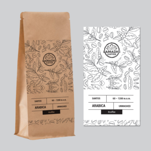 Coffee bag stamp design for new coffee brand | Etikett-Design von Fat Bat Man