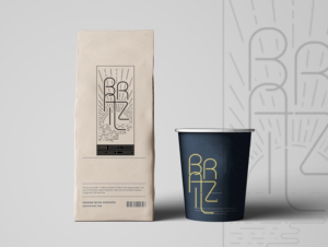 Coffee bag stamp design for new coffee brand | Etikett-Design von JTdsign