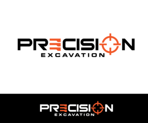 Precision Excavation | Logo Design by renderman