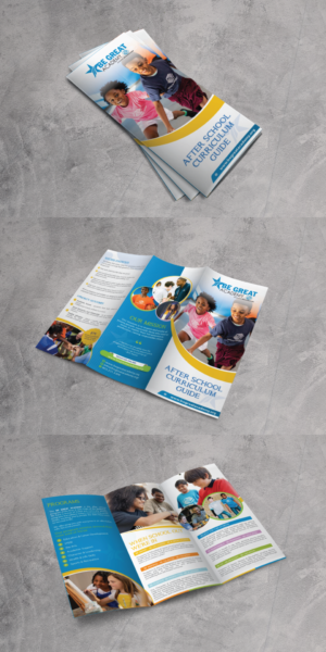 Informational Trifold Flyer to Highlight Our After-School Program Curriculum | Flyer Design by alex989