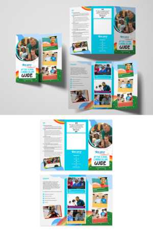 Informational Trifold Flyer to Highlight Our After-School Program Curriculum | Flyer Design by ZeneFashions