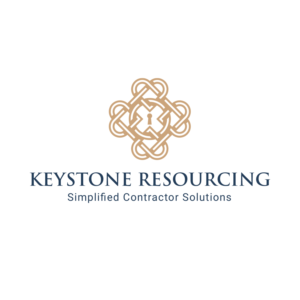 KEYSTONE RESOURCING - Simplified Contractor Solutions | Logo Design by MT