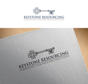 KEYSTONE RESOURCING - Simplified Contractor Solutions | Logo Design by kaonashi55