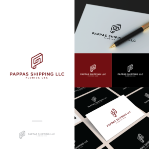 Pappas Shipping LLC Florida USA | Logo Design by TerryBogard