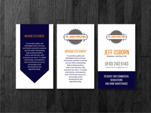 Professional yet unique business card design | Visitenkarten-Design von Atvento Graphics