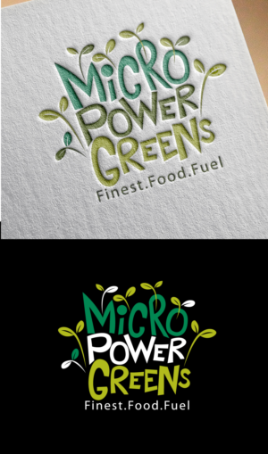 Micro Power Greens (MPG)- Finest.Food.Fuel | Logo-Design von blue eye