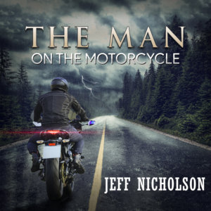 CD cover/promotional graphic for a new single 'The Man on the Motorcycle'. | CD Cover Design by CreaTVIT