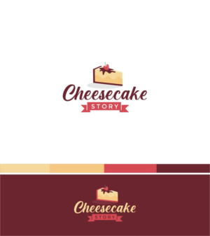 Cheesecake Story | Logo-Design von ecorokerz