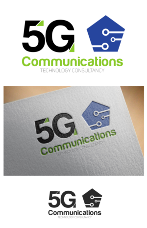 5G Communications logo | Business Card Design by ipog