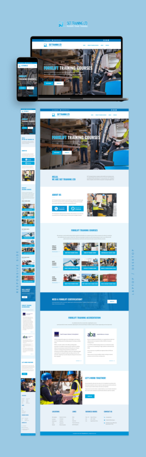 Website Design for Forklift Training Company | Web-Design von PP²