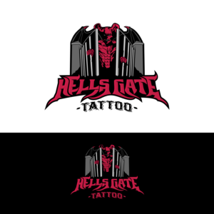 Hells Gate Tattoo | Logo Design by luckdesign