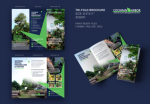 Brochure Design by creativeavijit for Cochran Arbor Management | Design #27155740