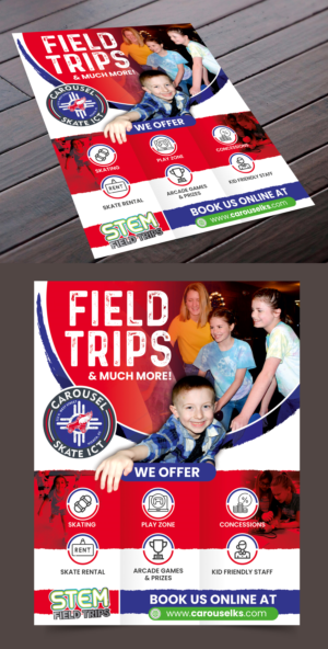 Field Trip Flyer | Flyer Design by Fat Bat Man