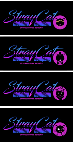 Stray Cat Clothing Company - Stray Away From Normalcy | T-Shirt-Design von YERR®