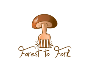 Brand name is Forest to Fork - space for label specifics as shown in examples | Logo-Design von blue eye