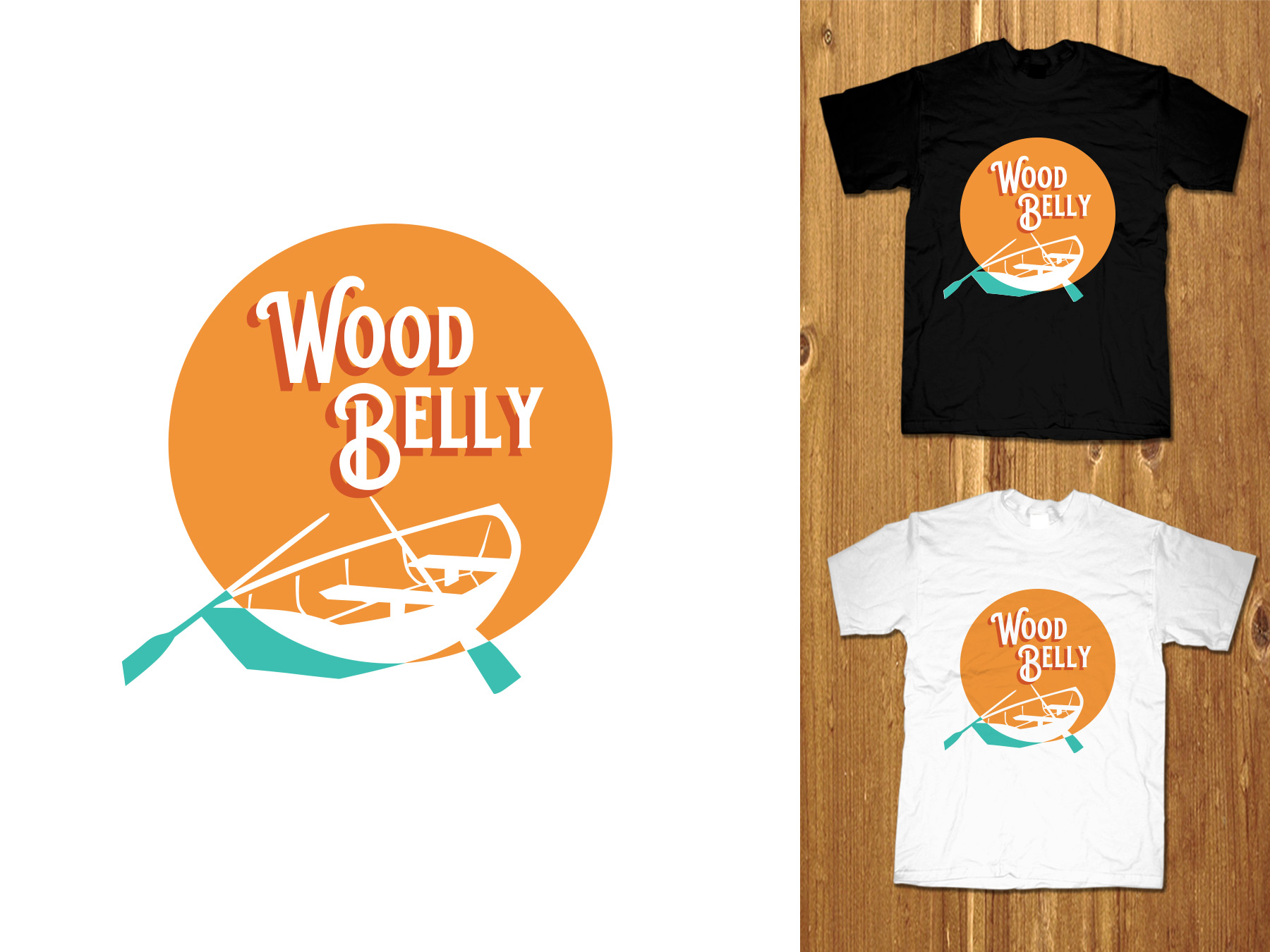 T-shirt Design by MNM for Wood Belly Music | Design #27145761