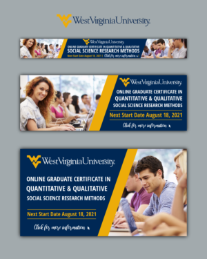 Online Certificate in Research Methods needs a Digital Banner ad | Graphic Design by design.bb