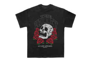 Skull Design with lettering streetwear tshirt design  | T-shirt Design by Vallerie L.