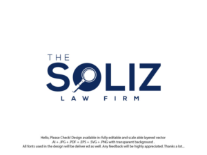 The Soliz Law Firm | Logo Design by MagicMan 3