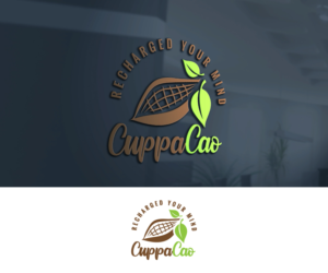 CuppaCao -  Recharged your mind | Logo Design by BabAgori