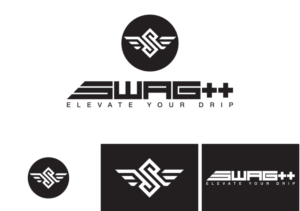 SWAG++ , Elevate your Drip | Logo Design by ompratapsinha 2