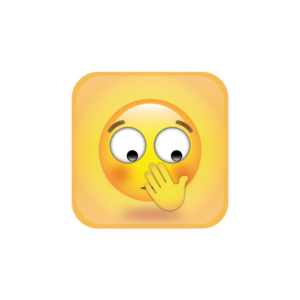 App Designer needs App Icon that displays en embarrassed person enduring a cringeworthy moment | Graphic Design by Gaurldia