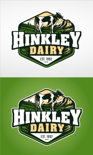 Hinkley Dairy / Est. 1992 | Logo Design by Suprakash 3