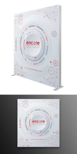 Encore Technology Group Trade Show Booth | Messestand-Design von ecorokerz