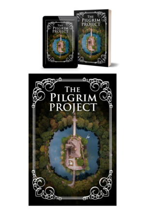 Digital Book Cover - Beautiful Pond with Trash in It | Buchumschlag Design von Estratosphera