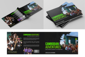 Cambodian Adventures - How Ordinary People can Change Lives | Buchumschlag Design von Graphic Storm