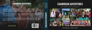 Cambodian Adventures - How Ordinary People can Change Lives | Buchumschlag Design von Aesthetica Society