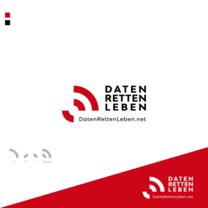 Daten Retten Leben - DatenRettenLeben.net | Logo Design by Deant