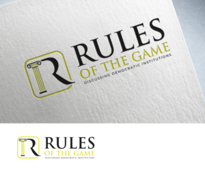 Rules of the Game – discussing democratic institutions | Logo-Design von Taya Bright