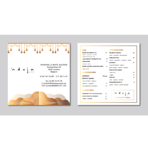 Menu Design by Pictorial for Drukbaar | Design #27164279