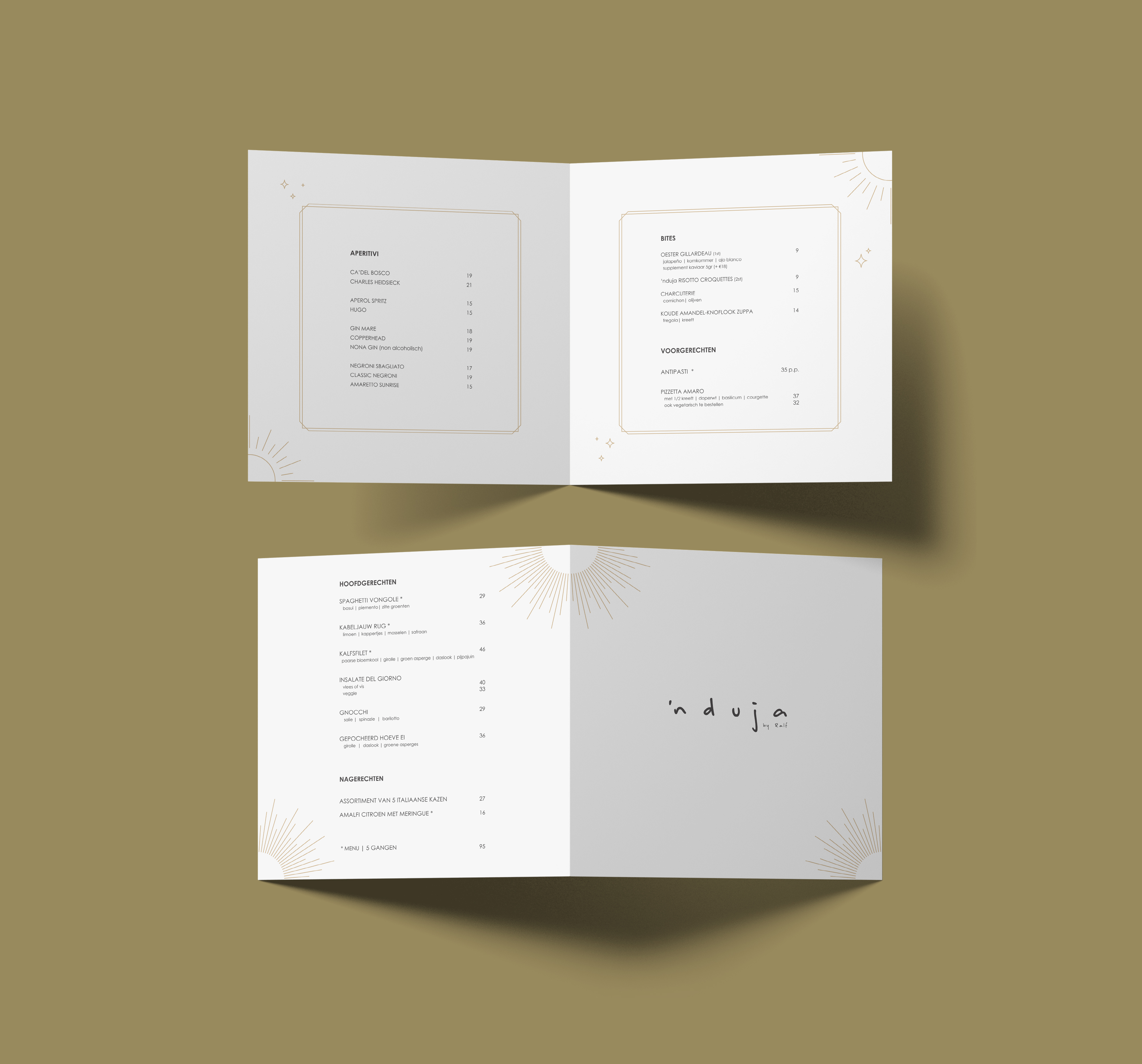 Menu Design by Thai Nguyen for Drukbaar | Design #27174789