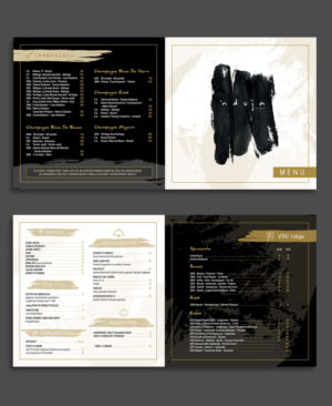 Menu Design by DA. for Drukbaar | Design: #27153310