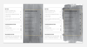 Menu Design by Lid Sucero for Drukbaar | Design: #27178695