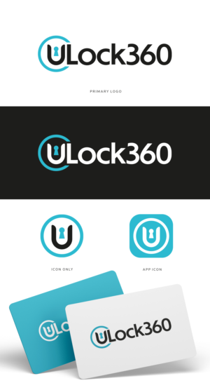 ULock360 | Logo Design by sez_inn