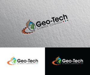 Geo-Tech Climate Control | Logo Design by Iris 3