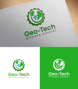 Geo-Tech Climate Control | Logo Design by mintcreative