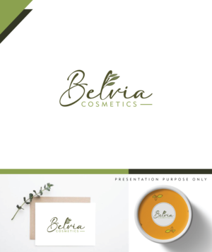 Belvia Cosmetics | Logo Design by ecorokerz