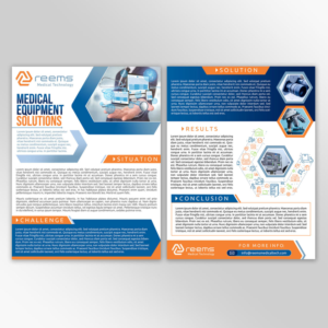 Medical Device - Case Study Template | Flyer Design by DA.