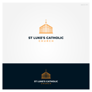 St Luke's Catholic Church | Logo Design by JWTL