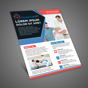 House. Call PT Tri-Fold | Flyer-Design von aspiremedia